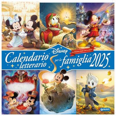 Editions, Calendrier + agenda, Calendario letterario per la famiglia Disney 2025 (calendrier de la famille Disney 2025) - Publicité Editions, Calendrier + agenda, Calendario letterario per la famiglia Disney 2025 (calendrier de la famille Disney 2025) - Publicité