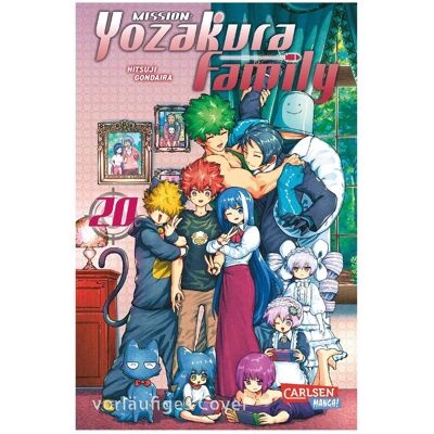 Carlsen Mission Yozakura Family 20, Livres audio de Hitsuji Gondaira - Publicité Carlsen Mission Yozakura Family 20, Livres audio de Hitsuji Gondaira - Publicité