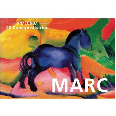 Anaconda Postkarten-Set Franz Marc, Ouvrages spécialisés de Franz Marc - Publicité Anaconda Postkarten-Set Franz Marc, Ouvrages spécialisés de Franz Marc - Publicité