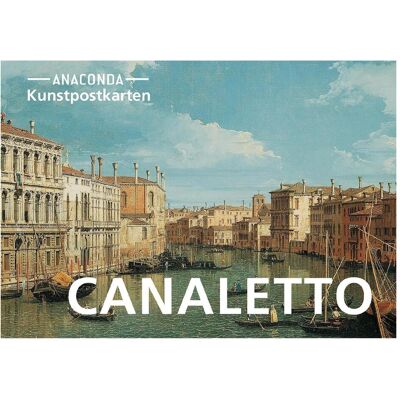 Anaconda, Carte de vœux + papier à lettres, Set de cartes postales Canaletto - Publicité Anaconda, Carte de vœux + papier à lettres, Set de cartes postales Canaletto - Publicité