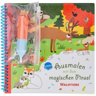Arena Ausmalen mit dem magischen Pinsel – Waldtiere - Publicité Arena Ausmalen mit dem magischen Pinsel – Waldtiere - Publicité