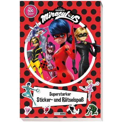 Panini, Autocollants, Miraculous : un jeu d'autocollants et de puzzles super amusant (500 Autocollants) - Publicité Panini, Autocollants, Miraculous : un jeu d'autocollants et de puzzles super amusant (500 Autocollants) - Publicité