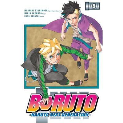 Carlsen Boruto - Naruto the next Generation 9, Fiction de Ukyo Kodachi, Mikio Ikemoto, Masashi Kishimoto - Publicité Carlsen Boruto - Naruto the next Generation 9, Fiction de Ukyo Kodachi, Mikio Ikemoto, Masashi Kishimoto - Publicité