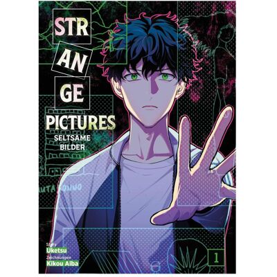 Panini Strange Pictures – Seltsame Bilder 01 Variant, Fiction de Uketsu, Kikou Aiba - Publicité Panini Strange Pictures – Seltsame Bilder 01 Variant, Fiction de Uketsu, Kikou Aiba - Publicité