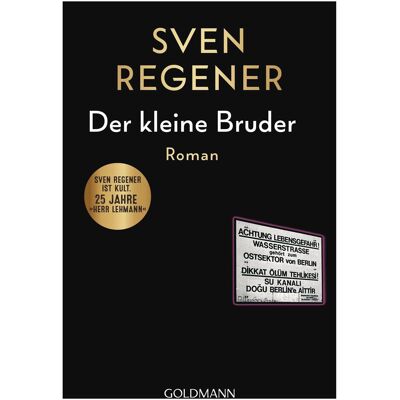 Goldmann Der kleine Bruder, Fiction de Sven Regener - Publicité Goldmann Der kleine Bruder, Fiction de Sven Regener - Publicité