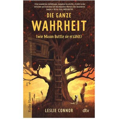 DTV Die ganze Wahrheit (wie Mason Buttle sie erzählt), Livre pour enfants de Leslie Connor, André Mumot - Publicité DTV Die ganze Wahrheit (wie Mason Buttle sie erzählt), Livre pour enfants de Leslie Connor, André Mumot - Publicité