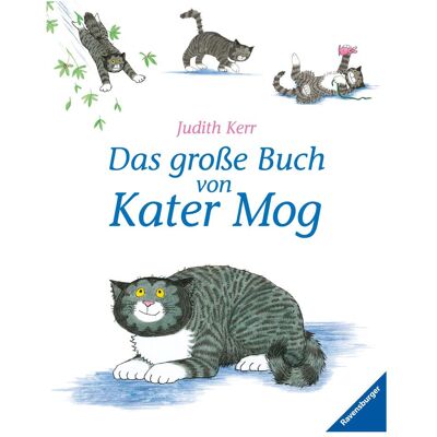 Ravensburger Das grosse Buch von Kater Mog, Livre pour enfants de Judith Kerr - Publicité Ravensburger Das grosse Buch von Kater Mog, Livre pour enfants de Judith Kerr - Publicité