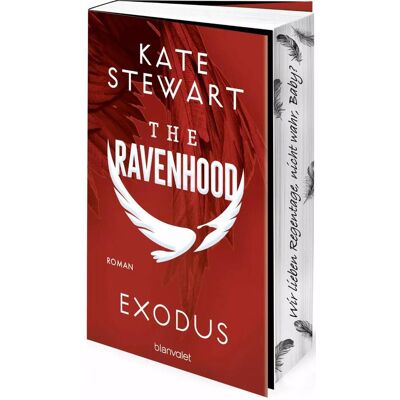 Blanvalet The Ravenhood - Exodus, Fiction de Kate Stewart, Bettina Hengesbach - Publicité Blanvalet The Ravenhood - Exodus, Fiction de Kate Stewart, Bettina Hengesbach - Publicité