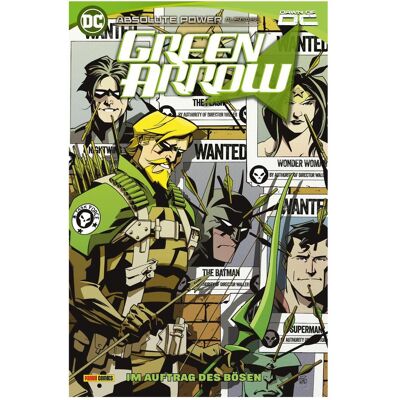 Panini Green Arrow, Fiction de Sean Izaakse, Amancay Nahuelpan, Joshua Williamson. Publicité Panini Green Arrow, Fiction de Sean Izaakse, Amancay Nahuelpan, Joshua Williamson. Publicité