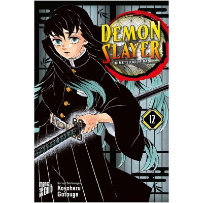 Manga Cult Demon Slayer 12, Fiction de Koyoharu Gotouge - Publicité Manga Cult Demon Slayer 12, Fiction de Koyoharu Gotouge - Publicité