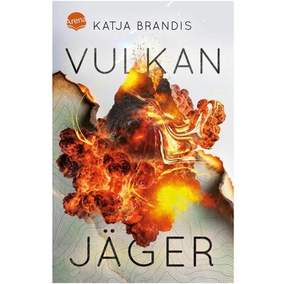 Arena Brandis:Vulkanjäger, Livre pour enfants de Katja Brandis - Publicité Arena Brandis:Vulkanjäger, Livre pour enfants de Katja Brandis - Publicité