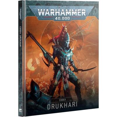 Games Workshop Warhammer 40k - Codex V.10 Drukhari (Fr) (Papier) - Publicité Games Workshop Warhammer 40k - Codex V.10 Drukhari (Fr) (Papier) - Publicité