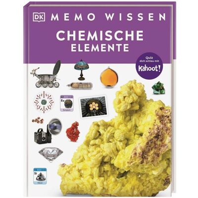 Dorling Kindersley memo Wissen. Chemische Elemente, Livre pour enfants de Adrian Dingle, Susanne Schmidt-Wussow, DK Verlag - Enfants - Publicité Dorling Kindersley memo Wissen. Chemische Elemente, Livre pour enfants de Adrian Dingle, Susanne Schmidt-Wussow, DK Verlag - Enfants - Publicité