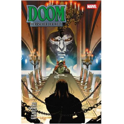Panini Doom: Herrscher der Welt Sonderband, Fiction de Steve Foxe, Kyle Hotz - Publicité Panini Doom: Herrscher der Welt Sonderband, Fiction de Steve Foxe, Kyle Hotz - Publicité
