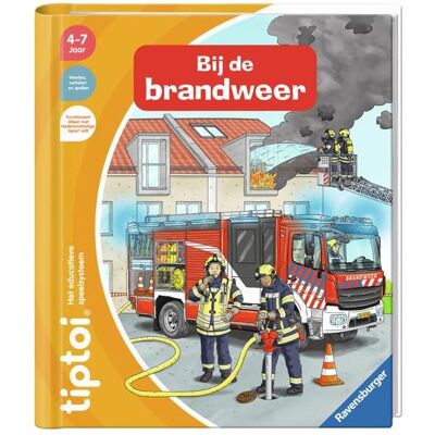 Ravensburger Livre Tiptoi Les pompiers - Publicité Ravensburger Livre Tiptoi Les pompiers - Publicité