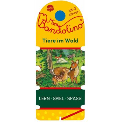 Arena Mini Bandolino. Tiere im Wald (Allemand) - Publicité Arena Mini Bandolino. Tiere im Wald (Allemand) - Publicité