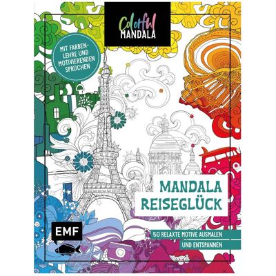 Edition Fischer Colorful Mandala - Mandala - Bonheur du voyage - Publicité Edition Fischer Colorful Mandala - Mandala - Bonheur du voyage - Publicité