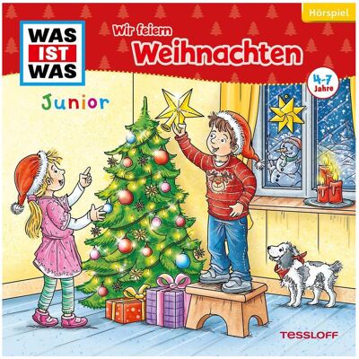 Tessloff WAS IST WAS Junior - Jeu radiophonique Nous fêtons Noël, Livres audio de Benjamin Schreuder - Publicité Tessloff WAS IST WAS Junior - Jeu radiophonique Nous fêtons Noël, Livres audio de Benjamin Schreuder - Publicité