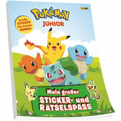 Panini, Autocollants, Pokémon Junior : Mon grand jeu d'autocollants et de puzzles - Publicité Panini, Autocollants, Pokémon Junior : Mon grand jeu d'autocollants et de puzzles - Publicité