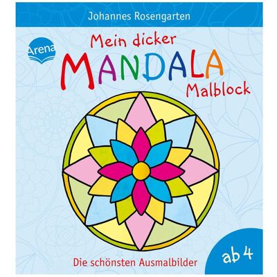 Arena Mein dicker Mandala-Malblock - Publicité Arena Mein dicker Mandala-Malblock - Publicité