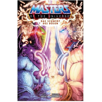 Panini Masters of the Universe: Das Schwert des Bösen, Fiction de Freddie E. Williams II., Tom Seeley - Publicité Panini Masters of the Universe: Das Schwert des Bösen, Fiction de Freddie E. Williams II., Tom Seeley - Publicité