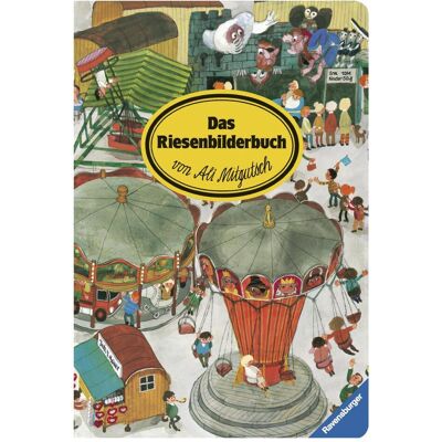 Ravensburger Das Riesenbilderbuch, Livre pour enfants de Ali Mitgutsch - Publicité Ravensburger Das Riesenbilderbuch, Livre pour enfants de Ali Mitgutsch - Publicité