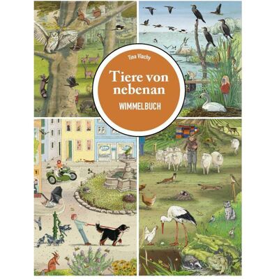 Adrian Tiere von nebenan, Livre pour enfants de Tina Vlachy - Publicité Adrian Tiere von nebenan, Livre pour enfants de Tina Vlachy - Publicité
