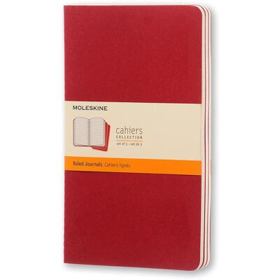 Moleskine, Cahier + bloc-notes, Cahier de notes (A6, Blanc, Couverture souple) - Publicité Moleskine, Cahier + bloc-notes, Cahier de notes (A6, Blanc, Couverture souple) - Publicité