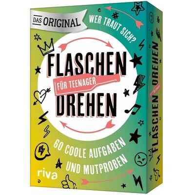 Riva Beck:Flaschendrehen - Für Teenager: 60, Manuels scolaires de Sybille Beck - Publicité Riva Beck:Flaschendrehen - Für Teenager: 60, Manuels scolaires de Sybille Beck - Publicité