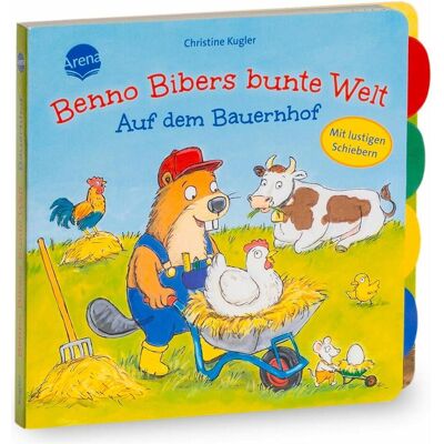 Arena, Livres pour bébé, Müller:Le monde coloré de Benno Biber. Sur le (Allemand) - Publicité Arena, Livres pour bébé, Müller:Le monde coloré de Benno Biber. Sur le (Allemand) - Publicité