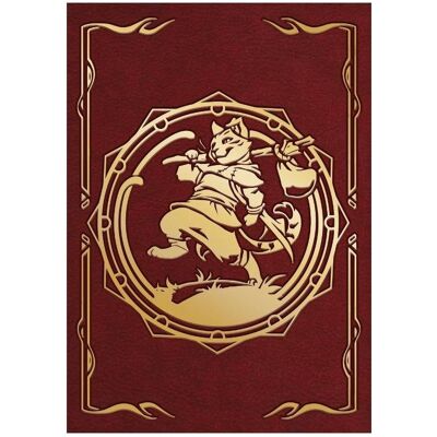 Ulisses Spiele, Cahier + bloc-notes, Die Schwarze Katze - Notizbuch der Wanderkatze, Hardcover, 200 Seiten (édition DE) (A5, Couverture rigide) - Publicité Ulisses Spiele, Cahier + bloc-notes, Die Schwarze Katze - Notizbuch der Wanderkatze, Hardcover, 200 Seiten (édition DE) (A5, Couverture rigide) - Publicité