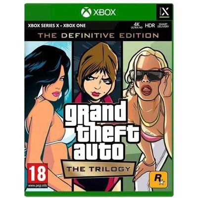Rockstar, Grand Theft Auto The Trilogy - The Definitive Edition, 103383, Noir - Publicité Rockstar, Grand Theft Auto The Trilogy - The Definitive Edition, 103383, Noir - Publicité