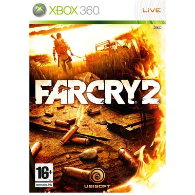 Ubisoft, Far Cry 2 Standard allemand, anglais, espagnol, français, italien Xbox 360 - Publicité Ubisoft, Far Cry 2 Standard allemand, anglais, espagnol, français, italien Xbox 360 - Publicité