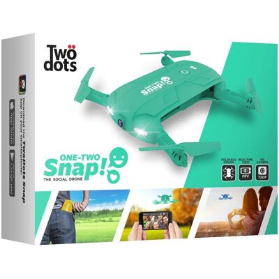 Two Dots One-Two Snap Drone Selfie - vert - Publicité Two Dots One-Two Snap Drone Selfie - vert - Publicité