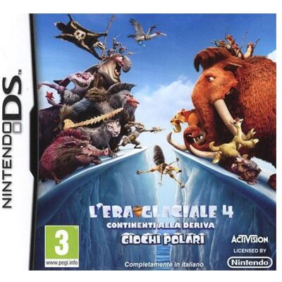 Activision, Ice Age 4: Continental Drift, Nintendo DS - Publicité Activision, Ice Age 4: Continental Drift, Nintendo DS - Publicité