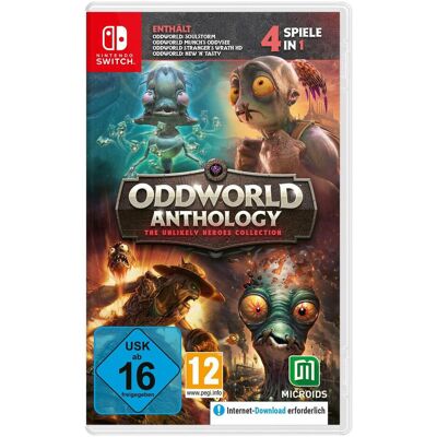 Microids, Oddworld Anthology: Unlikely Heroes Coll. 4 in 1 - Publicité Microids, Oddworld Anthology: Unlikely Heroes Coll. 4 in 1 - Publicité