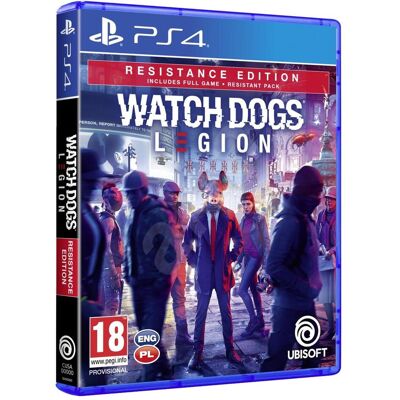 Ubisoft, PS4 WATCH DOGS LEGION RESISTANCE EDITION Jeu vidéo standard anglais PlayStation 4 - Publicité Ubisoft, PS4 WATCH DOGS LEGION RESISTANCE EDITION Jeu vidéo standard anglais PlayStation 4 - Publicité