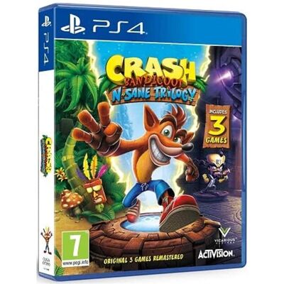 Activision, Sony Crash Bandicoot N. Sane Trilogy, PS4 PlayStation 4 - Publicité Activision, Sony Crash Bandicoot N. Sane Trilogy, PS4 PlayStation 4 - Publicité