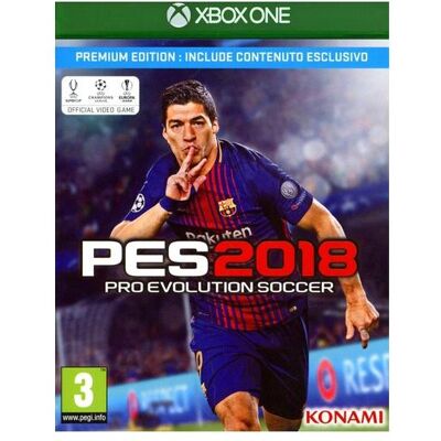 Konami Pro Evolution Soccer 2018 Premium Edition Italien Xbox One - Publicité Konami Pro Evolution Soccer 2018 Premium Edition Italien Xbox One - Publicité