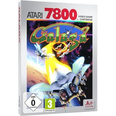 Atari, Galaga ( 2600+/ 2700+/ 2700) Cartridge - Publicité Atari, Galaga ( 2600+/ 2700+/ 2700) Cartridge - Publicité