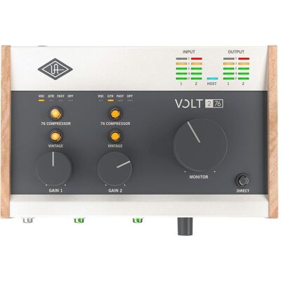 Universal Audio Volt 276 (USB), Interface audio, Gris, Beige - Publicité Universal Audio Volt 276 (USB), Interface audio, Gris, Beige - Publicité