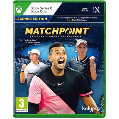 Kalypso Media, Matchpoint - Tennis Championships Legends Edition (XSRX) (IT/ESP) - Publicité Kalypso Media, Matchpoint - Tennis Championships Legends Edition (XSRX) (IT/ESP) - Publicité