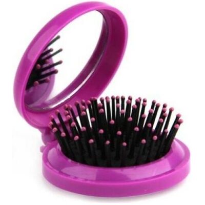 Donegal, Brosse + peigne, Brosse pliable avec miroir POP-UP (1234) 1p. Publicité Donegal, Brosse + peigne, Brosse pliable avec miroir POP-UP (1234) 1p. Publicité