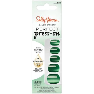 Sally Hansen, Nail art + faux ongles, Salon Effects Artificial Nails 451 Rocket Fuel 30 Pieces (Ongles artificiels) - Publicité Sally Hansen, Nail art + faux ongles, Salon Effects Artificial Nails 451 Rocket Fuel 30 Pieces (Ongles artificiels) - Publicité