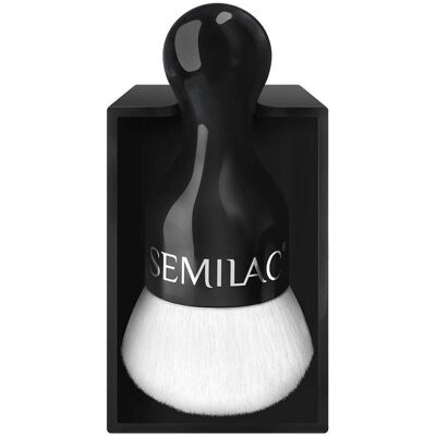 Semilac, Vernis à ongles, brosse à poussière universelle - Publicité Semilac, Vernis à ongles, brosse à poussière universelle - Publicité