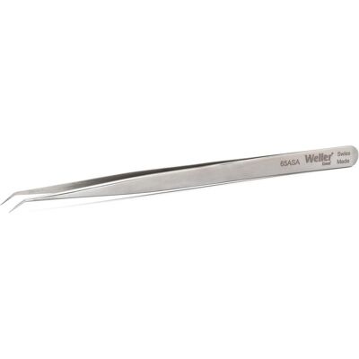 Weller Erem, Pince à épiler, Pincette de précision, coudée à 50°/pointue, acier inoxydable 140mm - Publicité Weller Erem, Pince à épiler, Pincette de précision, coudée à 50°/pointue, acier inoxydable 140mm - Publicité