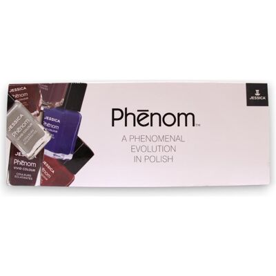 Jessica, Vernis à ongles, Set de vernis à évolution phénoménale - Comprend un top coat et des vernis à ongles de couleur vive (Vernis coloré) - Publicité Jessica, Vernis à ongles, Set de vernis à évolution phénoménale - Comprend un top coat et des vernis à ongles de couleur vive (Vernis coloré) - Publicité