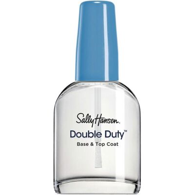 Sally Hansen Double Duty Base & Top Coat - Vernis à ongles - Publicité Sally Hansen Double Duty Base & Top Coat - Vernis à ongles - Publicité