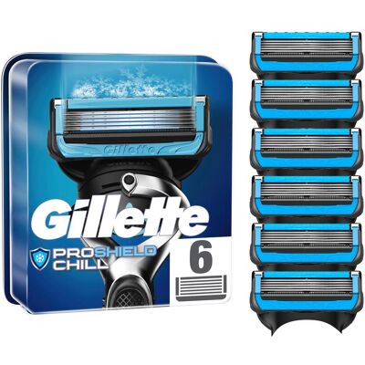 Gillette ProShield Chill Lames de Rasoir - Razors - Publicité Gillette ProShield Chill Lames de Rasoir - Razors - Publicité