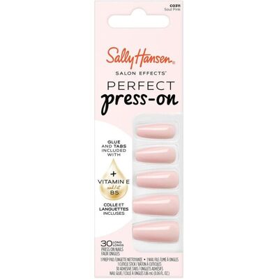 Sally Hansen, Nail art + faux ongles, Salon Effects Artificial Nails 311 Soul Pink (Ongles artificiels, Soul Pink) - Publicité Sally Hansen, Nail art + faux ongles, Salon Effects Artificial Nails 311 Soul Pink (Ongles artificiels, Soul Pink) - Publicité